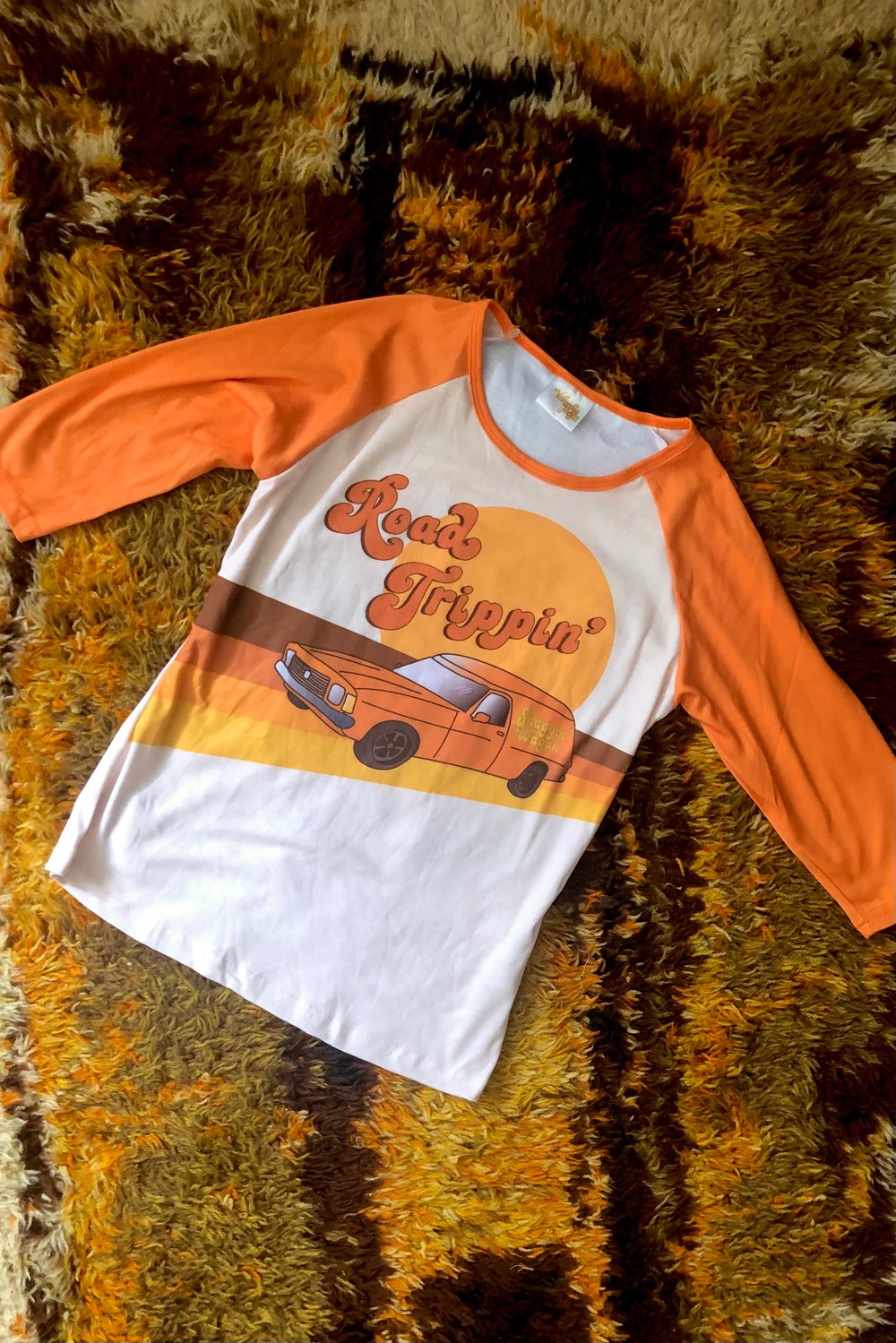 Road Trippin' Raglan T