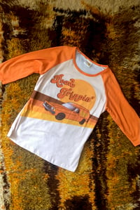 Image 2 of Road Trippin' Raglan T S M and L ready to ship