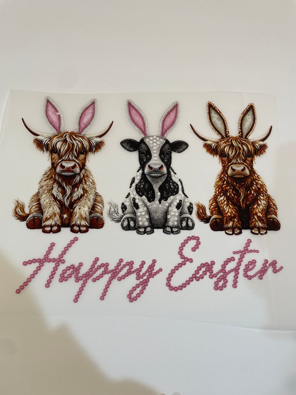 Image of Bunny Ear Cows ( Happy Easter)