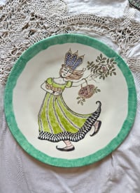 Image 1 of Gather Ye Rosebuds plate