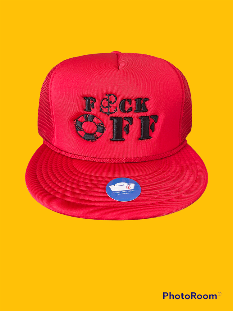 Image of F* OFF snapback hat