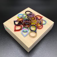 Image 1 of Teardrop Mismatched Markers (small)