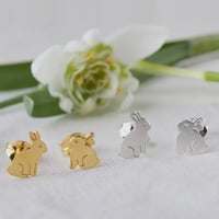 Image 3 of Amanda Coleman Bunny Earrings
