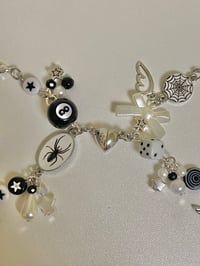 Image 2 of matching black and white rockstar bracelet