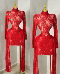 Image 1 of Kerry lace mini dress