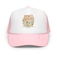 Image 9 of Stay Wild trucker hat