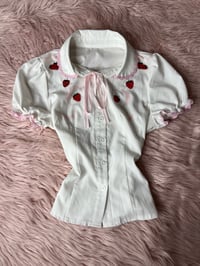 Image 1 of Strawberry Tie Top