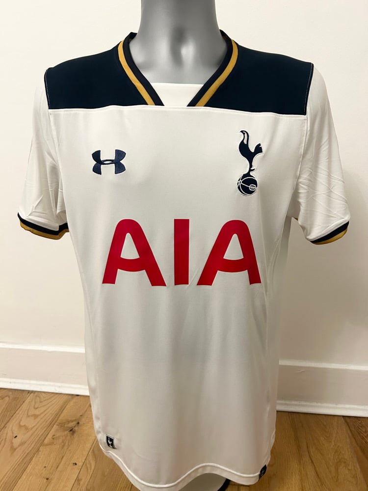 Image of Tottenham Hotspur “DELE 20” 2016/17 Home Shirt + PL patches (M) 