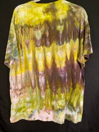 Image 4 of XL Be Gay Do Crime Godzilla Tie Dye Shirt 2