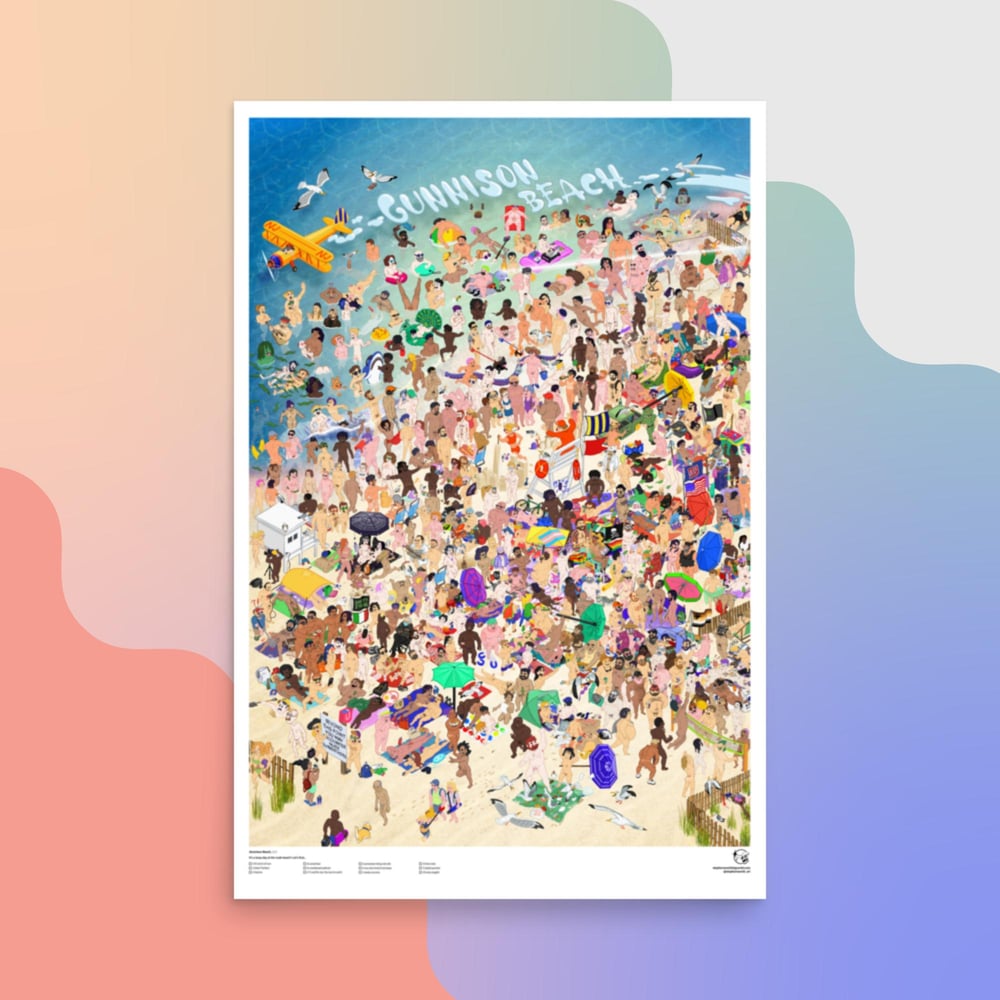 Image of Gunnison Look & Find 24x36 in Poster (Unframed)