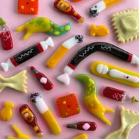 Image 4 of Fused glass vibrator magnets