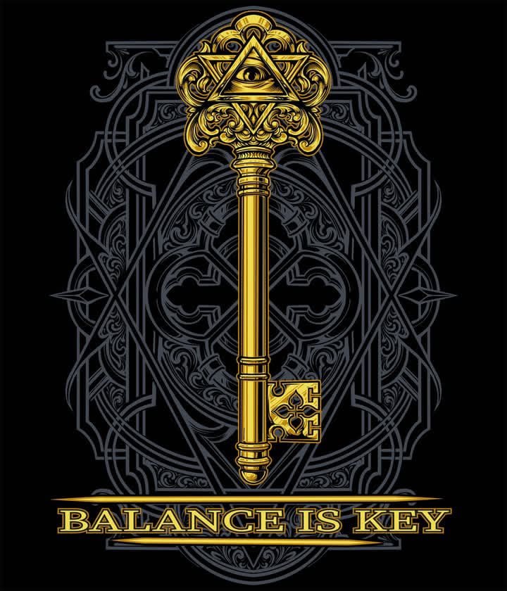Image of Balance is Key t-shirt