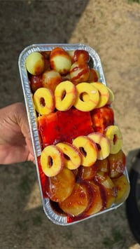 Trio Tray: Grape, Pineapple, Pickles 