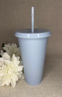 Light Blue Cold Cup 24oz