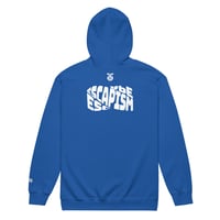 Image 2 of NEW! Unisex heavy blend MDM 'ESCAPISM' zip hoodie