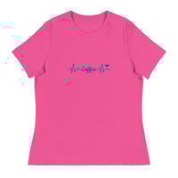 Image 3 of Women's Coffee Heartbeat Tee 