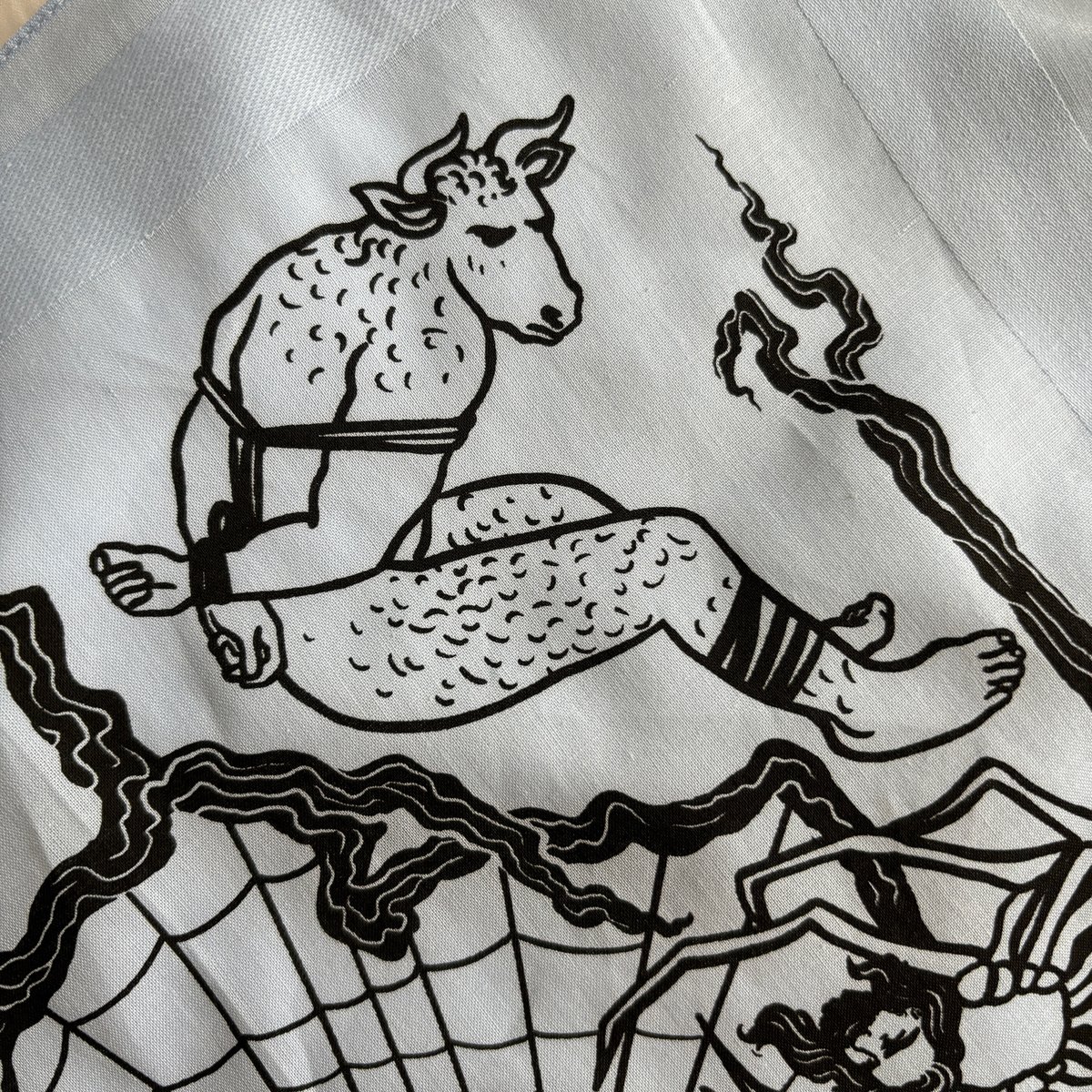 Image of Monster/Mythology Flagging Hanky