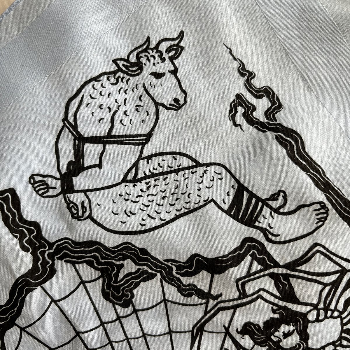 Image of Monster/Mythology Flagging Hanky 