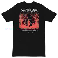 Image 1 of GJRXLYSSA Dead is better black oversized unisex tee