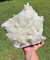 Image 16 of Quartz Points Cluster Statement Display Piece | Brazil #2911