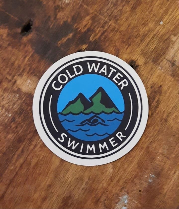 Image of Cold water 5cm sticker