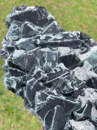Image 4 of Green & Purple Fluorite Slab #1919