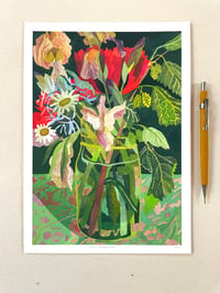 Iris and New Mulberry- Archival Print