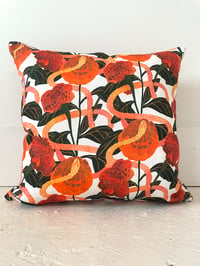 Image 1 of Marigold Snakes Pillow Cover 18” x 18”