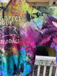 Image 4 of 2XL Disrespect Your Surroundings Tie Dye Hoodie 11