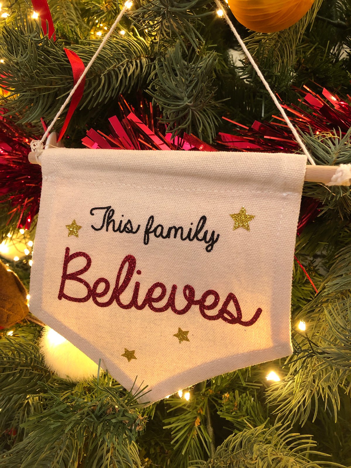 Image of Christmas Pennant Flags