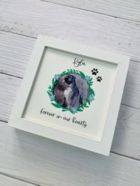 Image 2 of Personalised Pet Memory Keepsake Photo Frame - Custom Pet Remembrance Frame