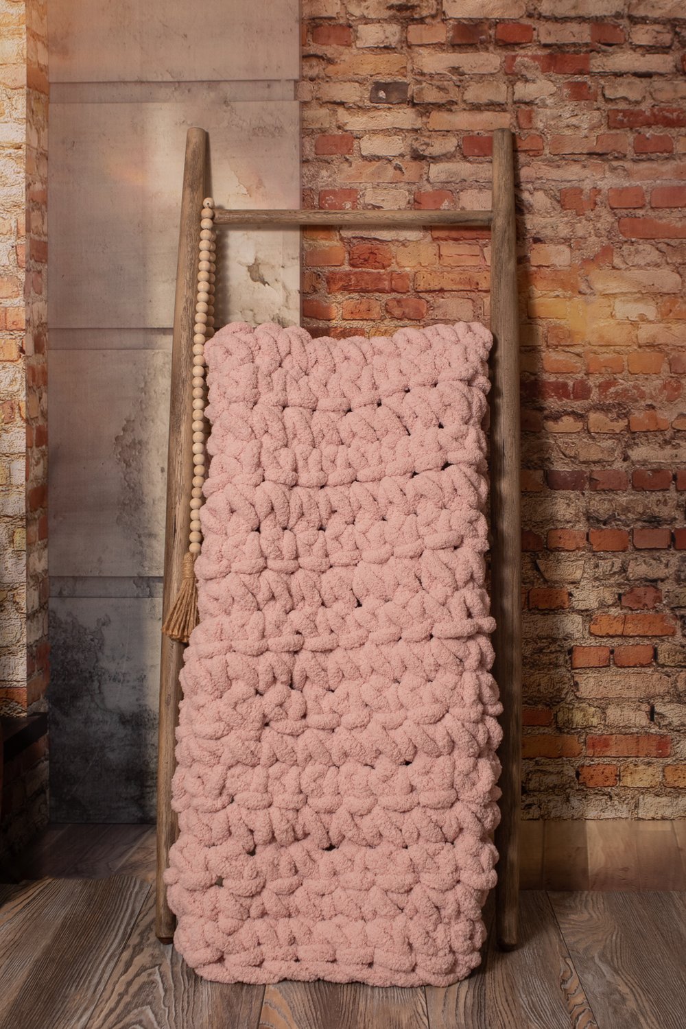 Image of Chunky Baby Blanket- Pink