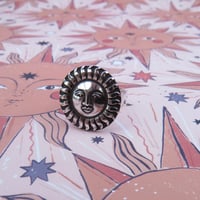 Image 1 of Handmade ‘Seraph’ Sun Ring Sterling Silver