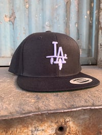 Image 3 of LA Cap (Black)