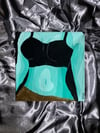 Teal Body Thermal Print 