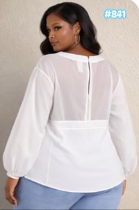 Image 2 of New Sz 20 Ashley Stewart Top #841*10