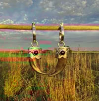 Image 1 of Wolf claw earrings 