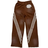Image 1 of PRESTIGE P LOGO SWEATS BROWN