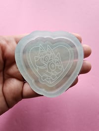 Dog Heart Shaker Silicone Mold 