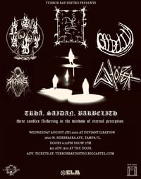 TRHA, SAIDAN, BARBELITH, SACRILOUS, WHORER