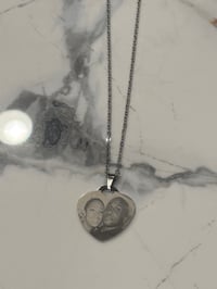 Heart picture necklace 
