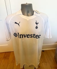 Image 2 of NEW Tottenham “KING 26” 2011/12 Home Cup Shirt + UEL patches (M) 