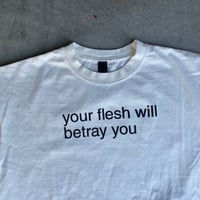 Image 2 of YFWBY simple white tee
