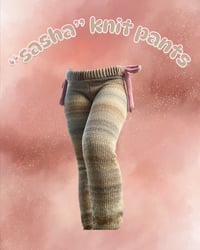 Image 1 of “sasha” knitted pants 
