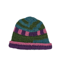 Image 4 of around the world beanie