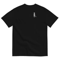 Image 2 of Unisex garment-dyed heavyweight t-shirt copy | two5ths logo - dark colors