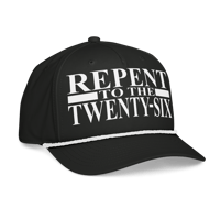Image 1 of Repent to the Twenty-Six Classic rope cap