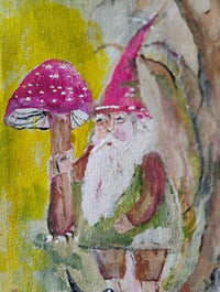 Image 1 of The Wood Gnome Painting