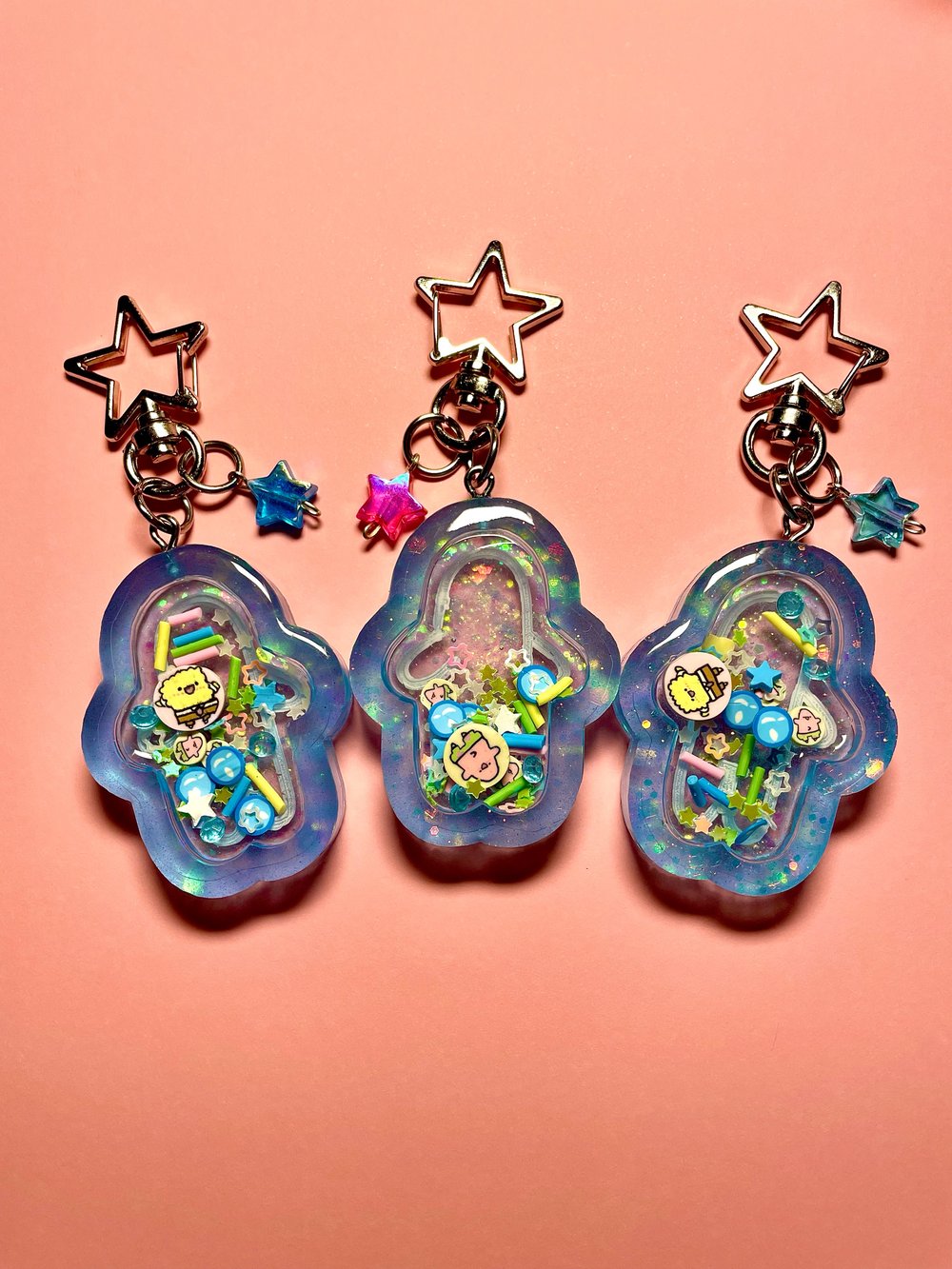 Image of SpongeBob Shaker Keychains