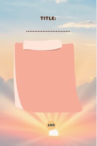 Image 11 of **FULL COLOR** Interactive "One Thought at a Time - Monostich Poetry" Book